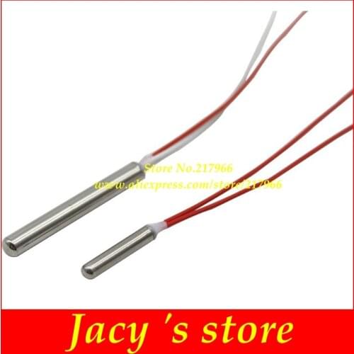 Small size pt100 temperature sensor pt1000 platinum resistance core thermal resistance micro pt100 probe 3*15 3*20 3 x 8 10 30