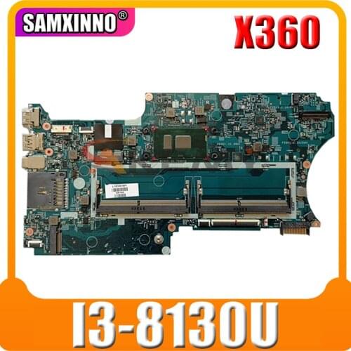 For HP PAVILION X360 14-CD 14M-CD Laptop Motherboard L18175-601 With SR3W0 i3-8130u 448.0E808.001B DDR4 MB 100% Tested Fast Ship
