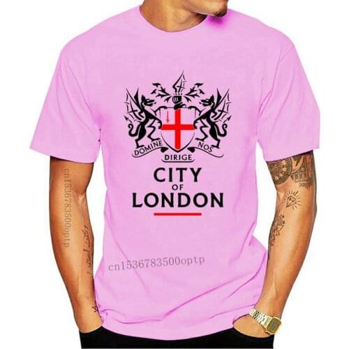 City Of London T Shirt Young Man New Short Sleeve Casual T-shirt Tee