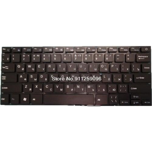 Laptop Keyboard For 4Good For CloudBook People AM600 Russia RU Black Without Frame New