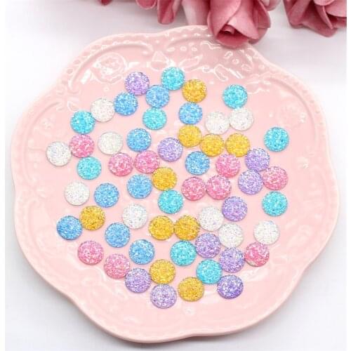 KSCRAFT 12mm Mixed Gemstones Rhinestones Sequin Stones for DIY Scrapbooking Card Making Embellishments