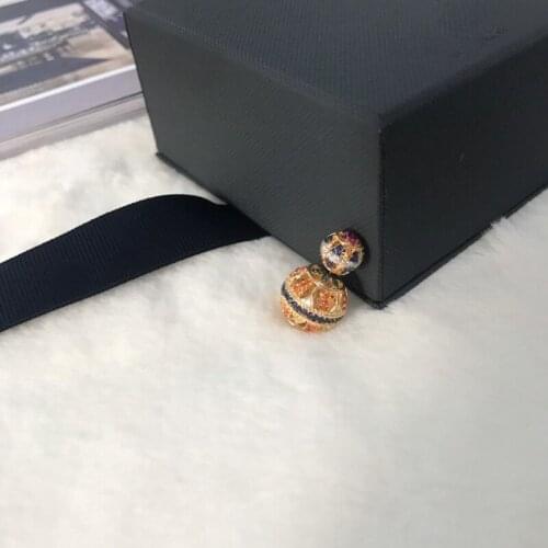 Fashion Charm Copy 1:1 Copy, Multicolor Underlobe Mono Earring For Women Luxury Jewelry New Year Christmas Gift