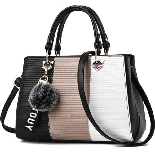 New Brand Women Hairball Ornaments Totes Sequined Handbag Party Purse Ladies Messenger Crossbody Shoulder Bags Women Handbags