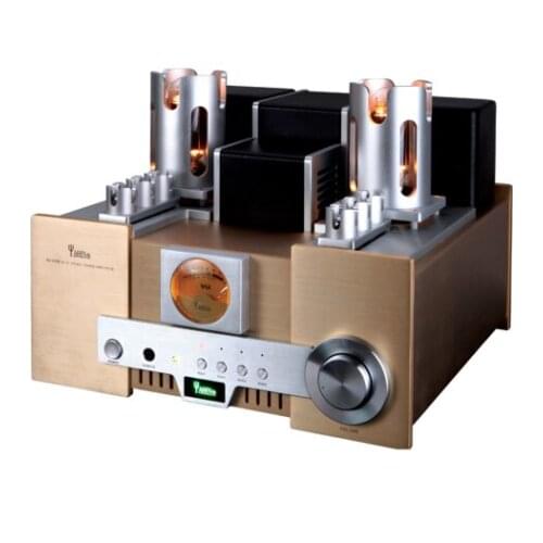 New MS-650B with remote control single-ended class A amplifier, three-pole combination amplifier, distortion + noise: ≤1.5% (10W