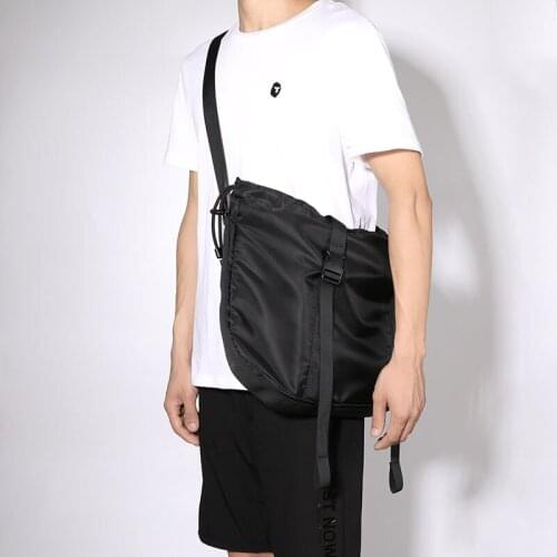 Casual Mens Shoulder Bags Retro Messenger Crossbody Bags For Men Simple Version Male Business Travel Package Bag