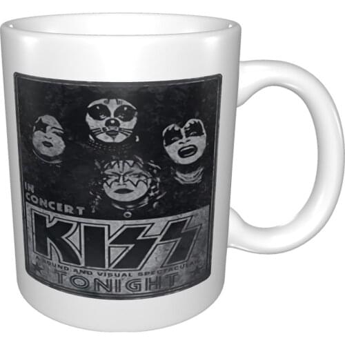 Rock Band Kiss Live Music Adult Vignette Mug Coffee Cup Coffee Mug Mug Bowl Sakura Cup