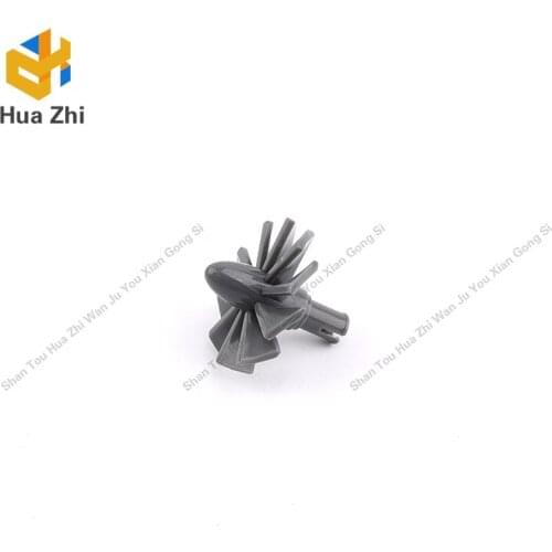 10PCS 46667 Jet Engine Fan with 10 Blades and PinBuilding Blocks Parts MOC DIY Education Build Toys Brick