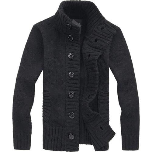 Spring Mens Fashion Cardigan Slim Casual Sweater Mens Outdoors Button Sweaters Full Sleeves Solid Cardigans Free Shipping