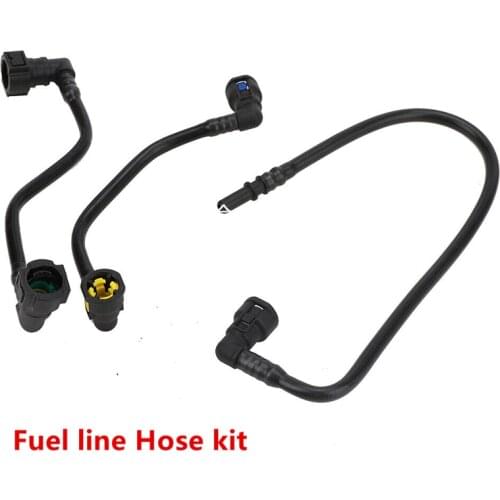 1634702864 1634702964 1634703764 Set of 3 Fuel line Hose kit Fit for Mercedes W163 ML320 ML430 ML55 For AMG V6 V8 1998-2003