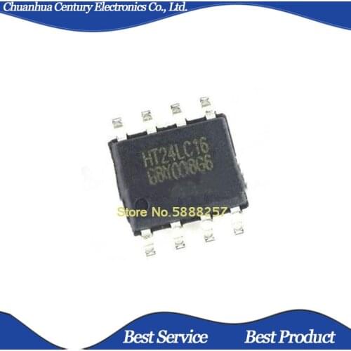 5 pcs/lot HT24LC16 SOP8 New and Original In Stock