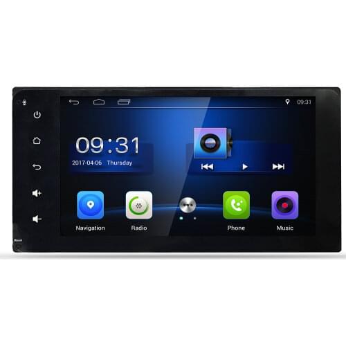 7"Android 10 IPS screen CAR GPS For Toyota Universal RAV4 COROLLA VIOS HILUX Terios Land Cruiser 100 PRADO no dvd player