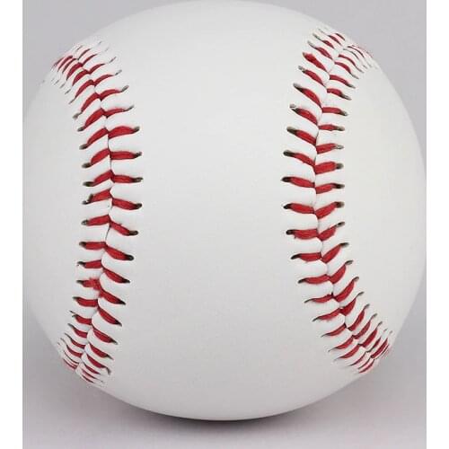 9"PVC Rubber Soft Baseball Ball for Safety Kid and Mens Practice Team Game Hard Baseball Ball