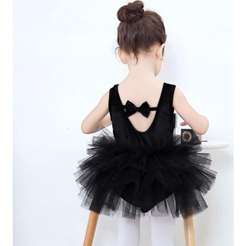 Kids girls Princess Ballet Tutu Dress Children Ballerina Velvet Leotard Party Dancing Dress Costume Wedding Lyrical Dancewear
