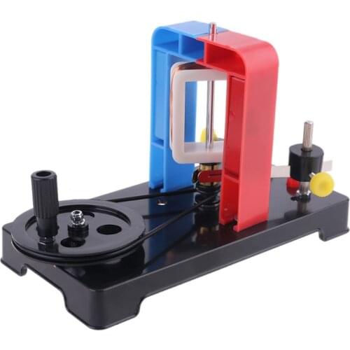 DIY Hand Electricity Generator Model Generator Faraday Electromagnetic Induction Experiment Education Toys