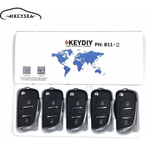 HKCYSEA 5/15/20PCS/LOT KEYDIY B11 B11-2 B11-3 Remote Key For URG200/KD900/KD-X2 Mini KD Key Programmer