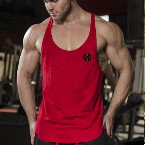Muscleguys Brand Gyms Tank Tops Mens Undershirt Sporting Wear Bodybuilding Men Fitness Exercise Clothing Vest Sleeveless Shirt