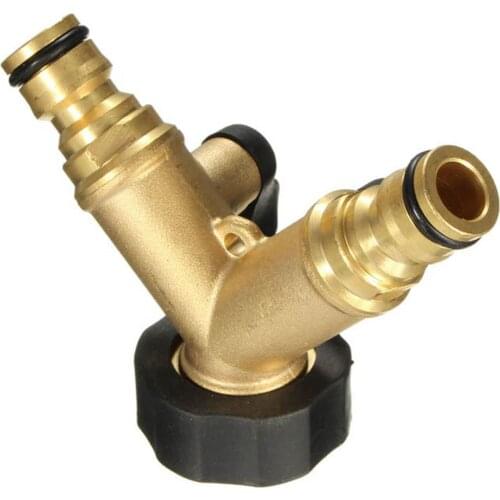 Copper Garden Pipe Joint European Garden Faucet Water Distributor Suitable For Watering Flowers And Irrigation In Gardens