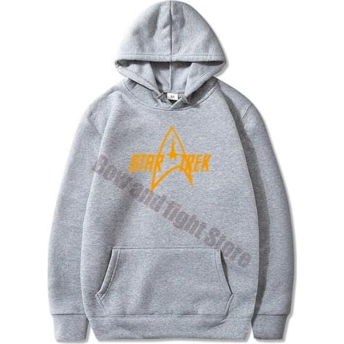 Star-trek Fashion Brand Mens Hoodies Spring Autumn Male Casual Men and Women Sweatshirt Hoody Tops