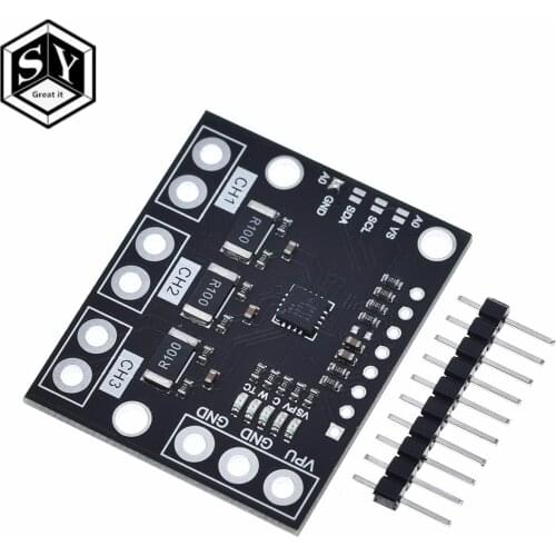 INA3221 Triple-Channel Module, High-Side Measurement, Shunt and Bus Voltage Monitor with I 2C- and SMBUS-Compatible Interface