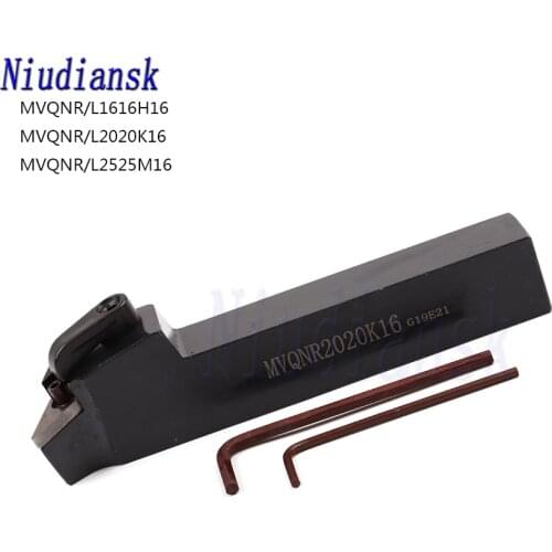 MVQNR1616H16 MVQNL1616H16 MVQNR2020K16 MVQNL2020K16 MVQNR2525M16 MVQNL2525M16 External Turning Tool Holder Use For VNMG Inserts