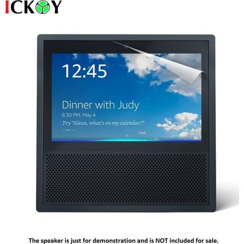 2pcs Ultra Clear LCD Screen Protector Cover Shield Film Skin for Amazon Echo Show Accessories