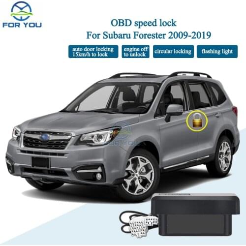 FORYOU Car Auto OBD Plug And Play Speed Lock Unlock Device For Subaru Forester 2009-2019
