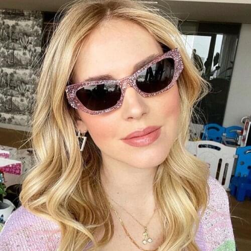 WackSaria Women Sunglasses Metal Frame Colorful Lens Vinatge Punk Fashion Party Eyewear For Ladies Beach Fashion UV Protection