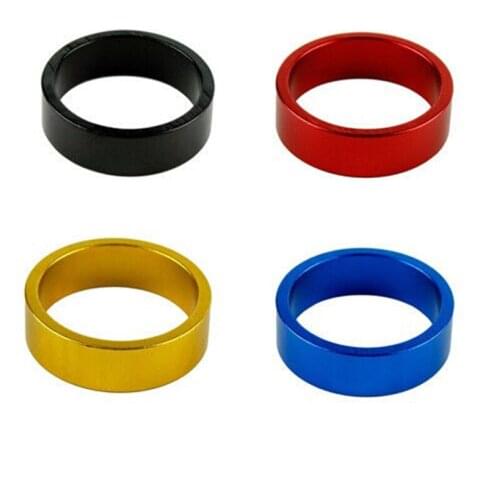 10 mm Aluminum Mountain Road Bike Bicycle Cycling Headset Stem Spacer 4 Colors