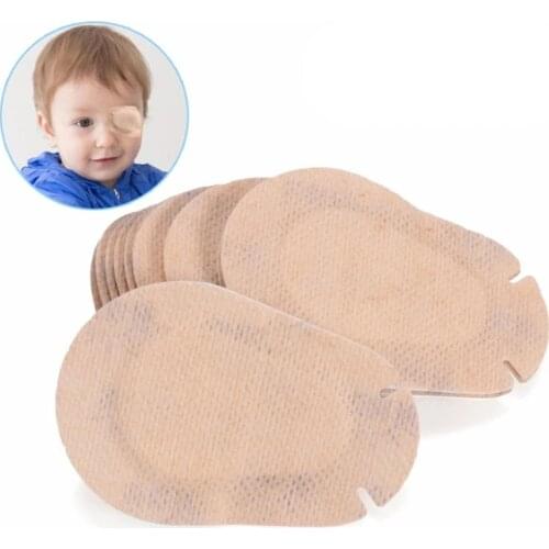 100Pcs Soft Children Amblyopia Training Amblyopia Orthoptic Corrected Occlusion Occluder Child Eye Patch Health Care Products