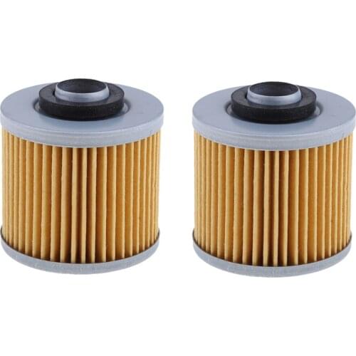 2x Plastic High-Quality Motorbike Petrol Inline Fuel Filter Fit for Yamaha XVS1100A