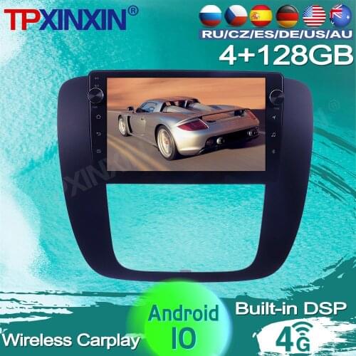 4+128G For GMC Sirria 2015 2016 2017 2018 Android 10 Car Radio Multimedia player GPS Navigation AI Vioce Control IPS HD Screen