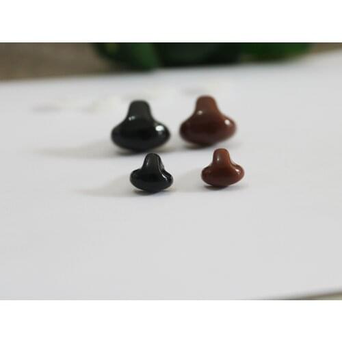 40pcs/lot 12x10mm--20x17mm new arrvial plush toy animal safety nose + washer--size & color option