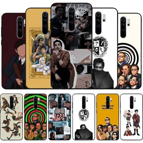 Umbrella academy black Silicone Phone Case For Redmi note 9 8 7 Pro S 8T 7A Cover