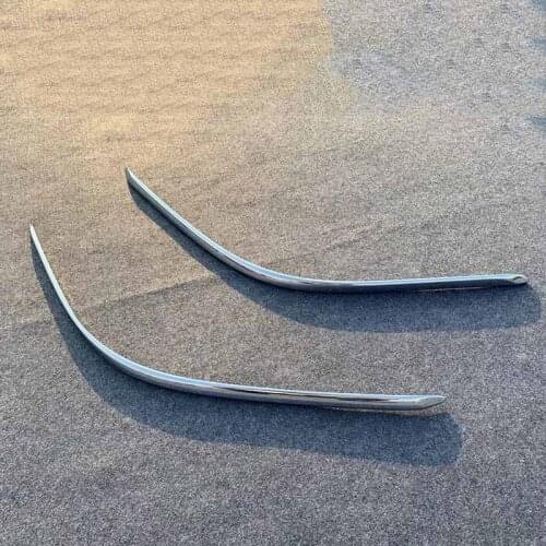 For 2019 2020 Honda Pilot ABS Chrome Rear Bumper Corner Guard Frame Cover Protector Trim Exterior Sticker Car Styling Accessory