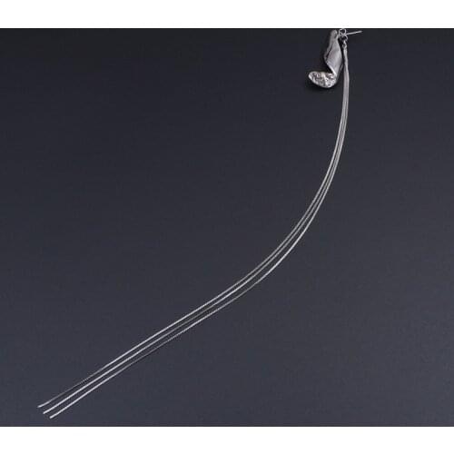 Fashion Twist Spiral Tassels Earring Vintage Streamlined Long Drop Earrings For Women Luxury Popular Jewelry