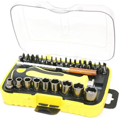 47 in 1 Multi-purpose Precision Screwdriver Set Magnetic Dismountable Explosion-proof Repair Hand Tools Kit for iPhone Laptop