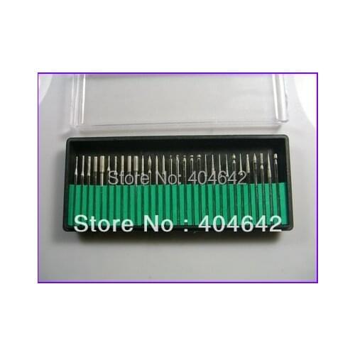 30PCS/set Drill Bits Kits Nail Drill Set Shank 3/32" Manicure and Pedicure Sanding Bits Tips Tool Dropshipping