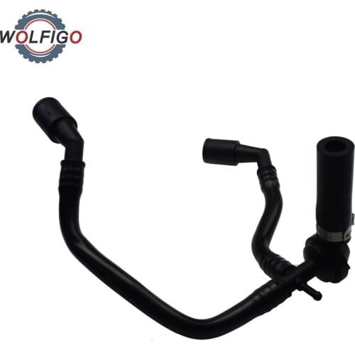 WOLFIGO Pump to Power Brake Booster Line w/ Check Valve For Audi A3 TT VW Eos GTI Jetta Passat 2006-2009 1K0612041GM V103631
