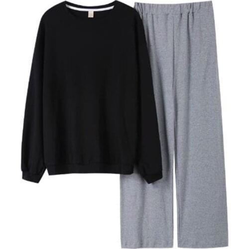 Fdfklak Full Cotton Winter Pajamas Women Long Sleeve Trousers Set Casual Loose Ladies Pijamas New Outer Wear Pyjama Femme
