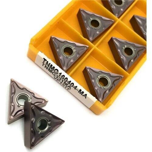 TNMG160404 MA VP15TF External Turning Tools high quality Carbide insert CNC lathe tools Cutting tool TNMG 160404 turning insert