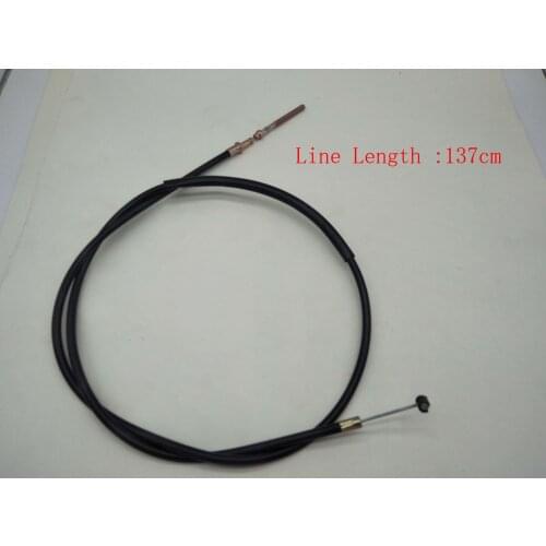 A604 Universal Stainless Steel Front Brake Cable For Futian Tricycle Front Brake Clutch Cable Rope Wire Line Length 137cm