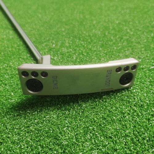 Golf clubs MUSTANG black golf putter silver steel shaft 32 33 34 35 36 inch with rod cover