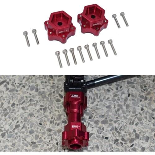 LOSI 1/8 LMT SOLID AXLE 4WD aluminum alloy hexagonal converter unilateral widening 10MM LOS43033 LMT010W/+10