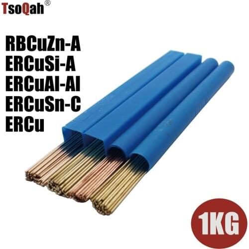 10pcs ERCuSi-A Silicon Bronze TIG Welding Rod 1.6mm/2mm/2.5mm/3mm/4mm