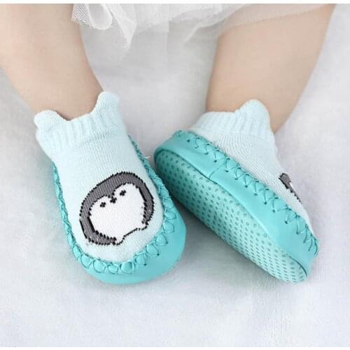 Baby Girl Boy Toddler Non-Slip Socks Non-Slip Shoes Baby Floor Sock Lovely Creative Pure Color Infant Shoes for Winter
