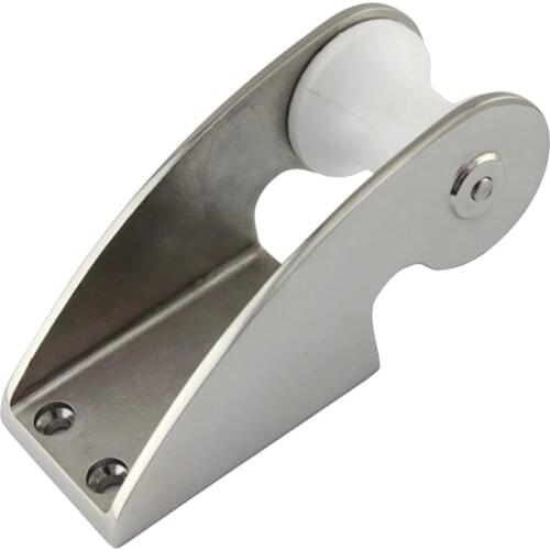 Stainless Steel Bow Roller Anchor Roller Bollard Roller For Boats And Yachts, White Nylon Roll