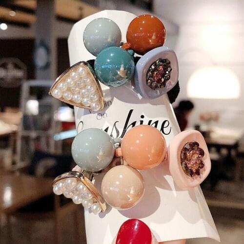 2020 New Shiny Diamond Elastic Hair Bands Women Girl Summer Ponytail Hair Ropes Tie Accessories Headwear Organza Scrunchies