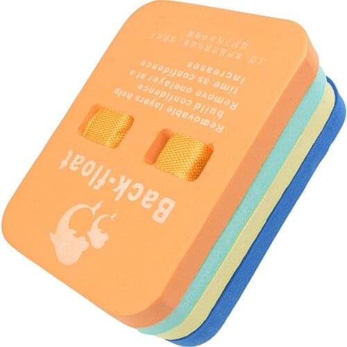 Adjustable Back Float 4 Layers Swimming Learning Training Board Pool Float For Kids Swimming Beginners Swim Lessons Equipment