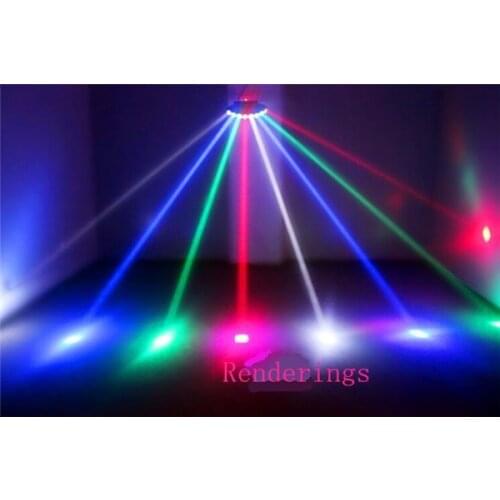 Scanner Eight Eyes LED bright CREE Beam Scan Stage Effect Light/ Eight-eyes Quad Beam bar disco party light efeito de luz