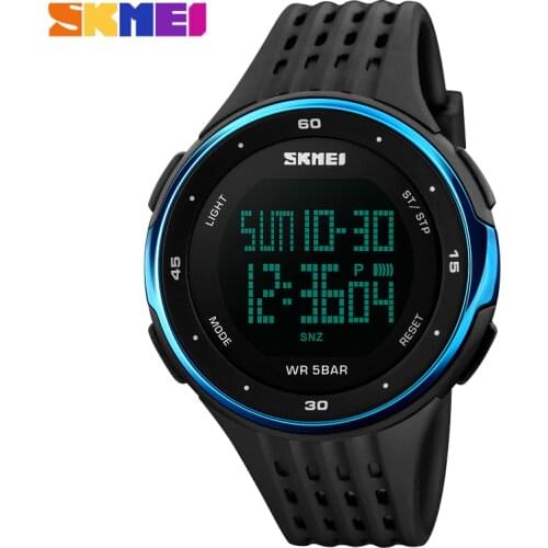 SKMEI Digital Wrist Watches Men Outdoor Sport Watch Chronograph Fashion Clock Top Waterproof Relogio Masculino Man Watch 1219